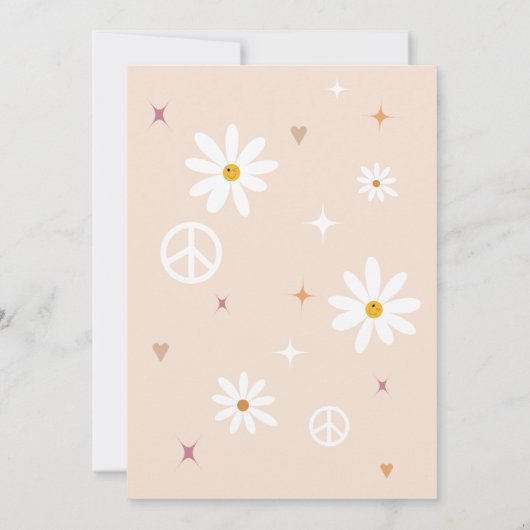 グローウィーなレトロ水彩画の卒業パーティーの朝食 招待状 (裏面)