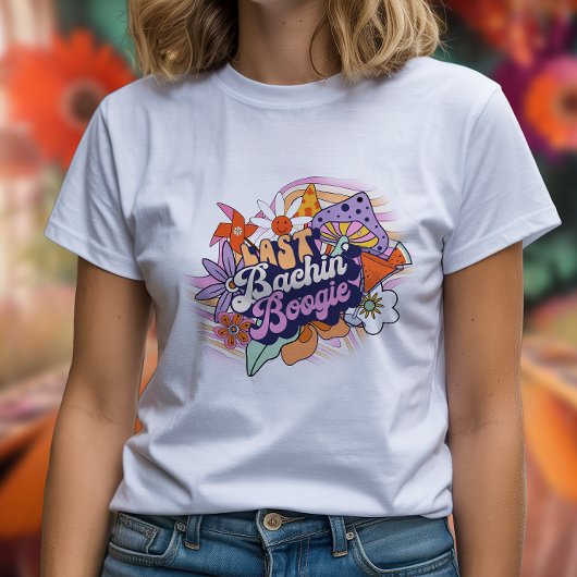 グローウィー70年代の独身最後のバチェラーパーティー ID929 Tシャツ