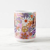 グローウィー70年代独身最後のバチェロレッテパーティー ID929 コーヒーマグカップ (中央)