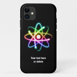 グローカラフルアトム記号 iPhone 11 ケース