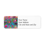 グローガーデン差出人住所ラベル ラベル (正面)