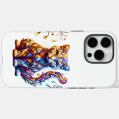 グローキャッ鮮やかト Case-Mate iPhoneケース (裏面 (横))