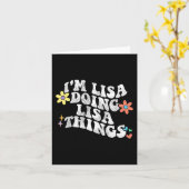 グローキーだよ、リサはリサらしくて面白い母の日だよ カード (黄色い花)