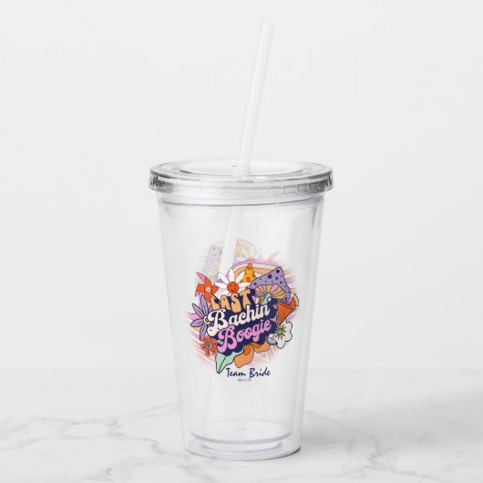グローキー70年代の独身最後のバチェラーパーティー ID929 アクリルタンブラー (裏面)