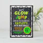 グローコズミックジャンプ&キッズトランポリンパーク 招待状 (スタンド正面)