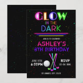 グローゴルフパーティー招待状 招待状 (正面/裏面)