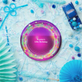 グローサークル&スターズバースデーパーティープレート ペーパープレート (パーティー)