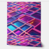 グロージオメトリックピールとスティック壁のデコ 壁紙 (ほどく)