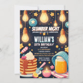 グロースタースリーポバースランバーパーティー13th birthday 招待状 (正面)