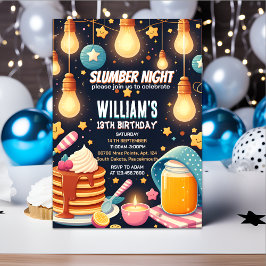 グロースタースリーポバースランバーパーティー13th birthday 招待状