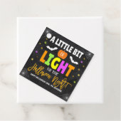 グロースティックハロウィーンギフトラベル フェイバータグ (インサイチュ)