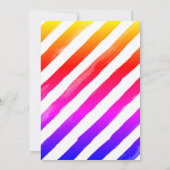 グロースランバーパーティの招待状 招待状 (裏面)