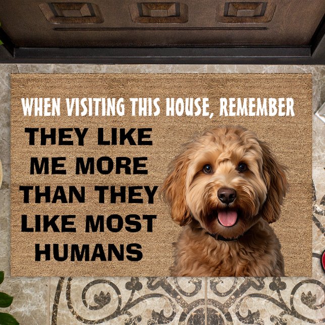 グロードーパーソナライズされたマ ドアマット (クリエイターアップロード済み)