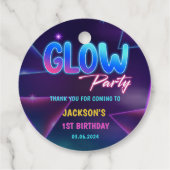 グローネオンライツサンキューバースデーパーティー フェイバータグ (裏面)