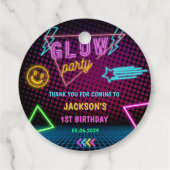 グローネオンライツサンキューバースデーパーティー フェイバータグ (裏面)