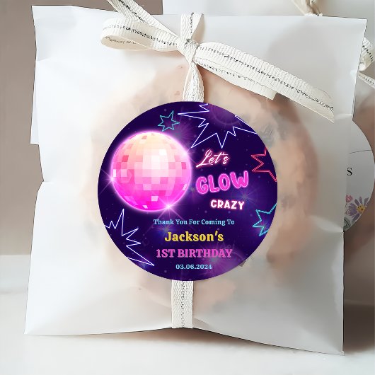 グローネオンライツサンキューバースデーパーティー フェイバータグ