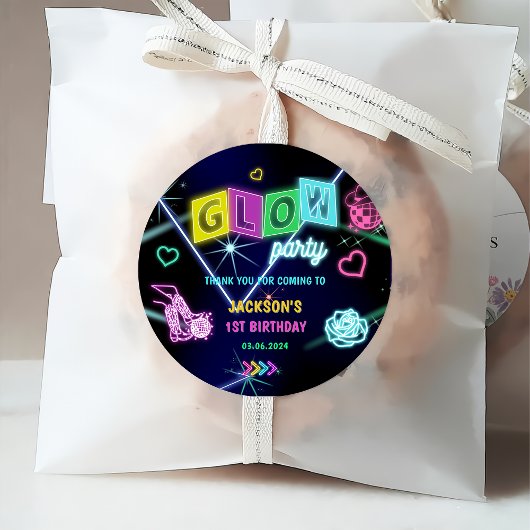 グローネオンライツサンキューバースデーパーティー フェイバータグ