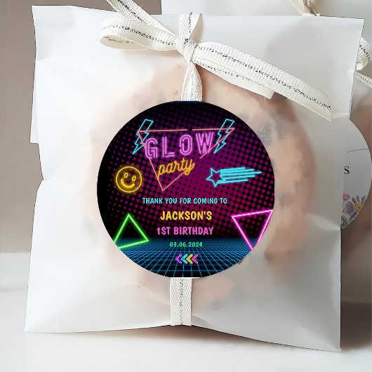 グローネオンライツサンキューバースデーパーティー フェイバータグ