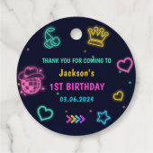 グローネオンライツサンキューバースデーパーティー フェイバータグ (裏面)