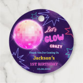 グローネオンライツサンキューバースデーパーティー フェイバータグ (裏面)