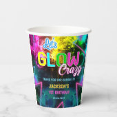 グローネオンライツサンキューバースデーパーティー 紙コップ (裏面)