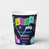 グローネオンライツサンキューバースデーパーティー 紙コップ (裏面)