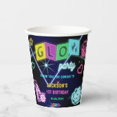グローネオンライツサンキューバースデーパーティー 紙コップ (正面)