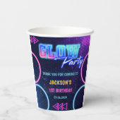 グローネオンライツサンキューバースデーパーティー 紙コップ (裏面)