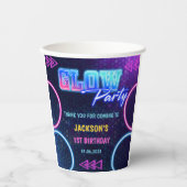 グローネオンライツサンキューバースデーパーティー 紙コップ (正面)