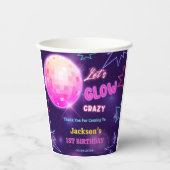 グローネオンライツサンキューバースデーパーティー 紙コップ (正面)