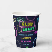 グローネオンライツサンキューバースデーパーティー 紙コップ (裏面)