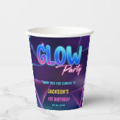 グローネオンライツサンキューバースデーパーティー 紙コップ (正面)