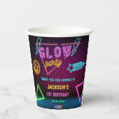 グローネオンライツサンキューバースデーパーティー 紙コップ (正面)
