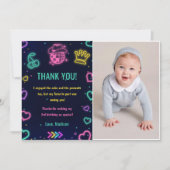 グローネオンライツバースデーパーティー 招待状 (正面)