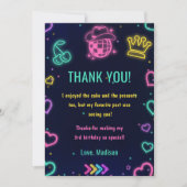 グローネオンライツバースデーパーティー 招待状 (正面)