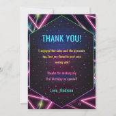 グローネオンライツバースデーパーティー 招待状 (正面)