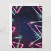 グローネオンライツバースデーパーティー 招待状 (裏面)