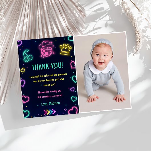 グローネオンライツバースデーパーティー 招待状