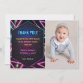 グローネオンライツバースデーパーティー 招待状 (正面)