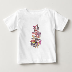 グローバルなグルーヴ：すべての言語でハクナ・マタタ ベビーTシャツ