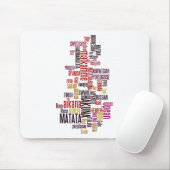 グローバルなグルーヴ:すべての言語でハクナ・マタタ マウスパッド (マウス)