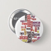 グローバルなグルーヴ:すべての言語でハクナ・マタタ 缶バッジ (正面&裏面)