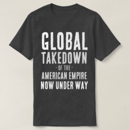 グローバルなテイクダウン Tシャツ