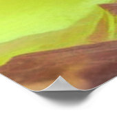 グローバルな感謝:喜ばしい手 ポスター (角)