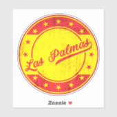 グローバルなRAveller - Las Palmas，スペイン シール (シート)