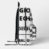 グローバルエコーバックパック プリントバックパック (左)