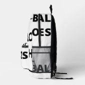 グローバルエコーバックパック プリントバックパック (右)