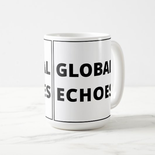 グローバルエコーマグ コーヒーマグカップ (正面右)