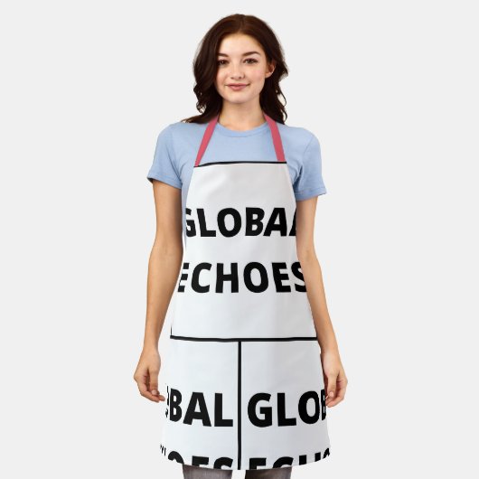 グローバルエコー エプロン (着用した状態)