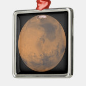 グローバルカラービューの火星 メタルオーナメント (左)